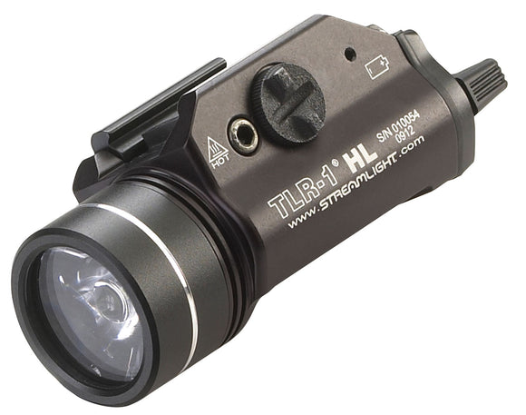 Streamlight 69260 TLR-1 HL Handgun White 4.32 oz 1000 Lumens Black Anodized Aluminum