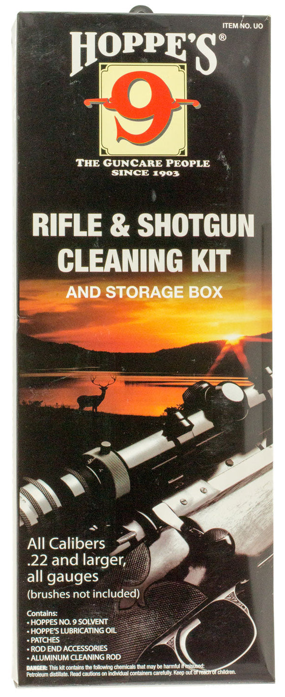 Hoppes UO Rifle/Shotgun Cleaning Kit Multi-Caliber Box