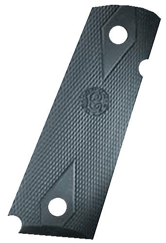 Hogue 45010 Rubber Grip Panels Checkered 1911 Government Black