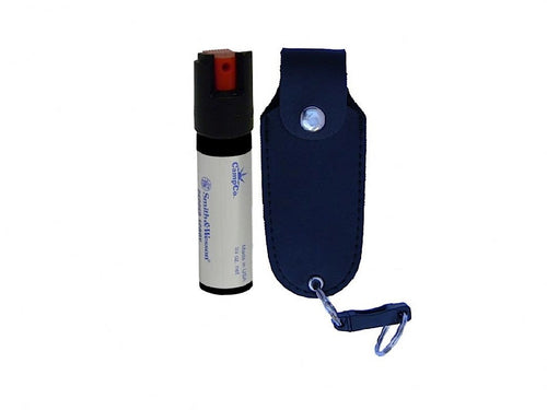 S&W Pepper Spray 1253 Pepper Spray  .75 oz OC Pepper 10 ft Range with Holster, Quick Release Clip