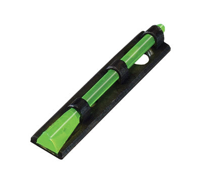 Hiviz PM2003 TriComp Front Sight Shotgun w/Removeable Front Bead Green/Red/White Fiber Optic Black