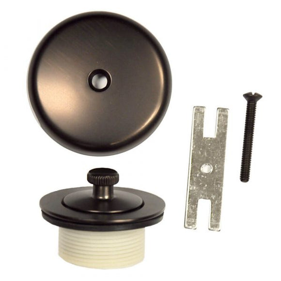 Danco Universal Lift and Turn Tub Drain Trim Kit with Overflow in Oil Rubbed Bronze (1-3/4