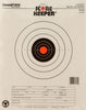 Champion Targets 45724 Scorekeeper 50ft Pistol Slowfire Bullseye Hanging Paper Target 11 x 16 12 Per Pack