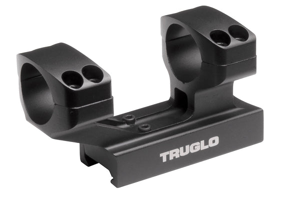 Truglo TG8963B Tactical Scope Mount For AR-Style 1-Piece Black Finish