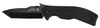 Kershaw 6044TBLK CQC 8K 3.50 American Tanto Plain Black Oxide 8Cr14MoV SS G10 Black Handle Folding