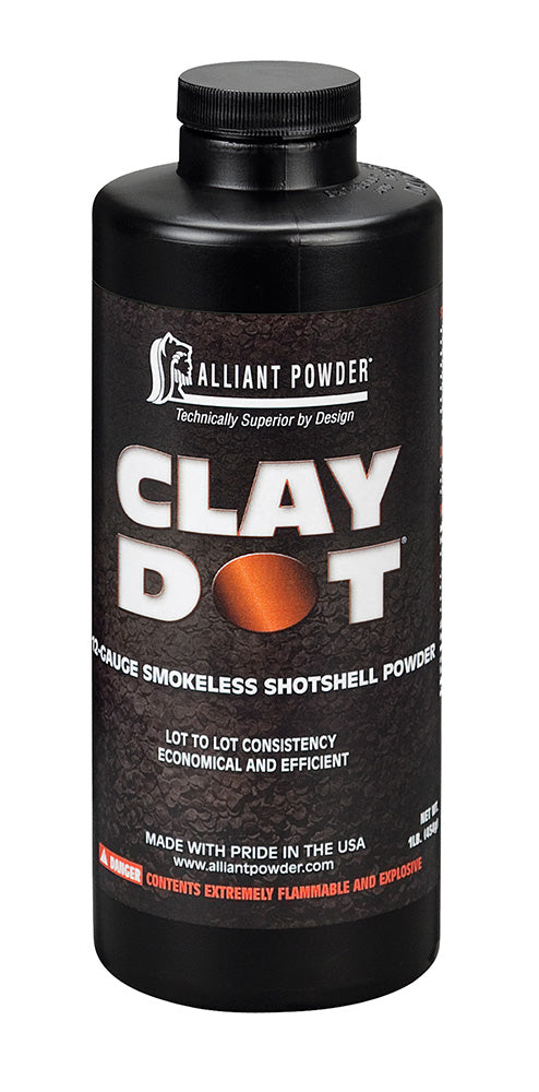 Alliant CLAY DOT Clay Dot Smokeless Shotgun Powder 1 lb