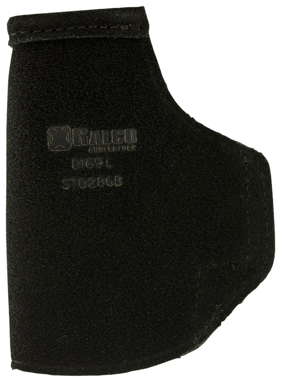 Galco STO286B Stow-N-Go  Black Leather IWB Fits Glock 26,27,33 Right Hand