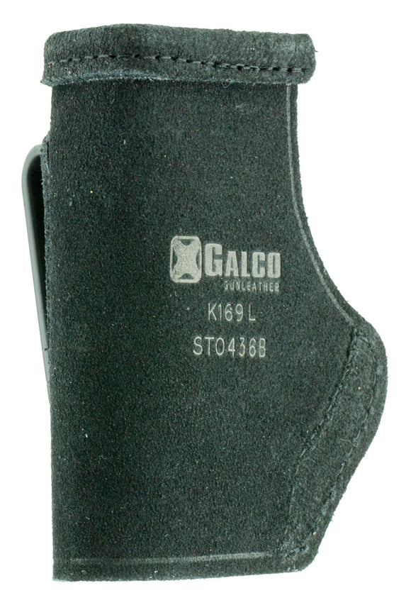 Galco STO436B Stow-N-Go  Black Leather IWB Ruger LCP Right Hand