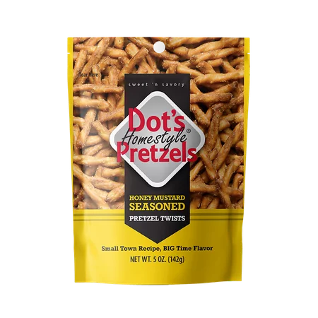 Dot's Homestyle Pretzels Honey Mustard Seasoned Pretzel Twists 5 oz (5 oz)