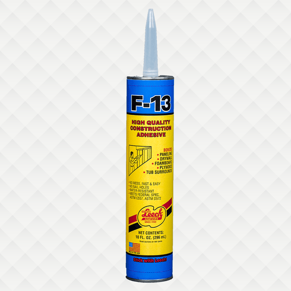 Leech F-13® High Quality Construction Adhesive 10.3 oz (10.3 oz)