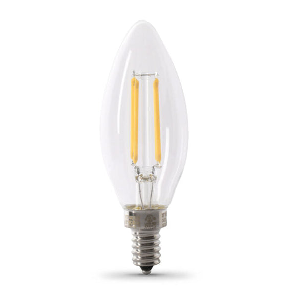 Feit Electric 60-Watt Equivalent Blunt Tip Daylight Filament LED (2-Pack) (60 Watt)