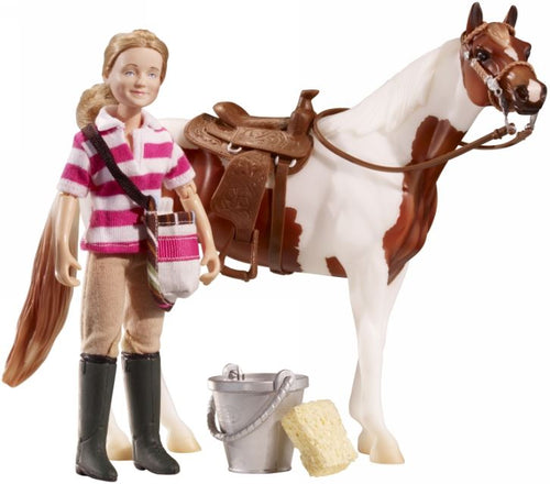 Breyer Eva Saddle Up Set