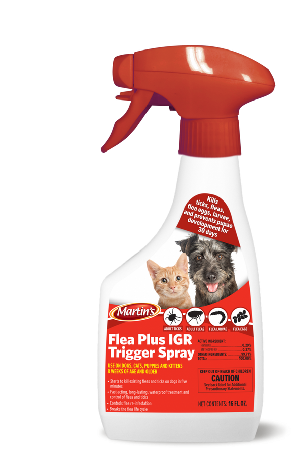 Flea Plus IGR Trigger Spray (16 Oz)