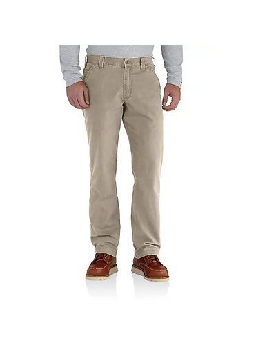 Carhartt Rugged Flex® Relaxed Fit Canvas Work Pant (34 in. x 30 in. (102291-232), Tan)