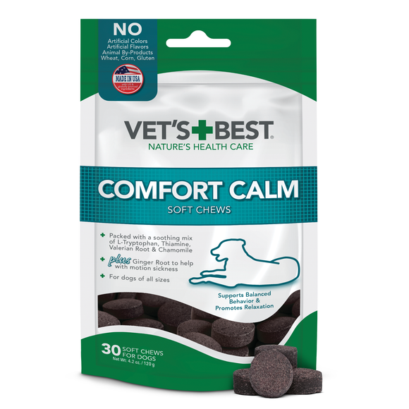 Vet's Best Comfort Calm Soft Chews (30 Day Supply)