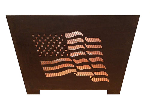 Esschert Design Fire Basket - Sheet Metal, Rust Finish