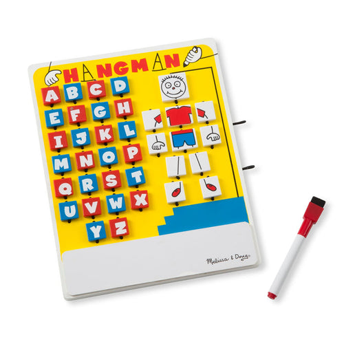 Melissa & Doug Flip-to-Win Hangman Travel Game