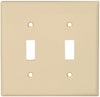 2 GANG SWITCH PLATE WHITE