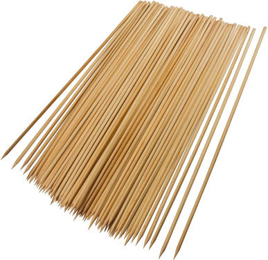 SKEWERS BAMBOO HVY DTY 12 IN 100 PCS