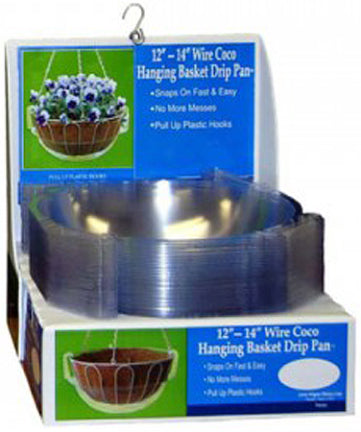 WIRE COCO BASKET  DROP TRAY 12-14 IN