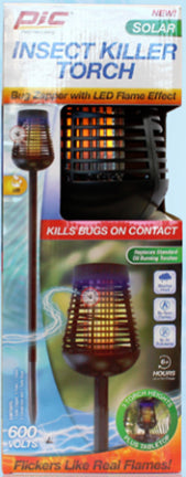 TORCH INSECT KILLER W/LED FLAME