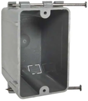 NONMETAL CABLE BOX 1-GANG RECT 2-3/4