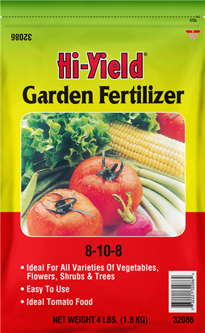 Hi-Yield GARDEN FERTILIZER 8-10-8 (4 lb)