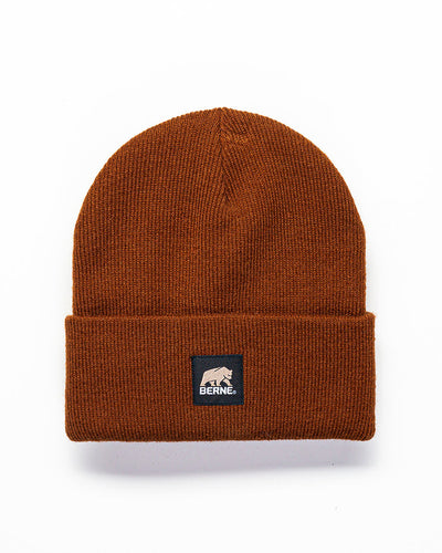 Berne Heritage Knit Cuff Beanie Brown Duck (Brown Duck)