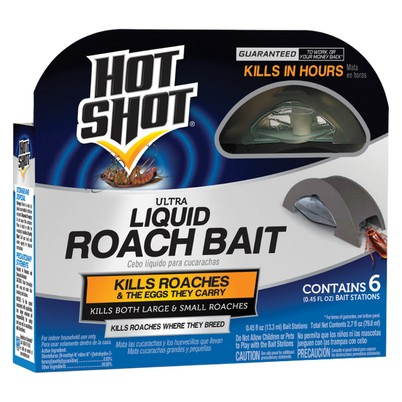 Hot Shot Ultra Liquid Roach Bait 0.45 oz. (0.45 oz.)