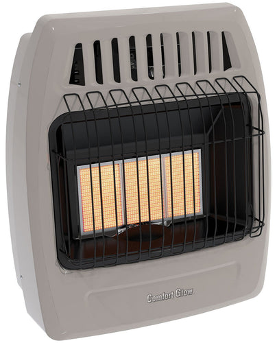 Comfort Glow KWP392 18,000 Btu 3 Plaque Propane(LP) Infrared Vent Free Wall Heater (18000 Btu)