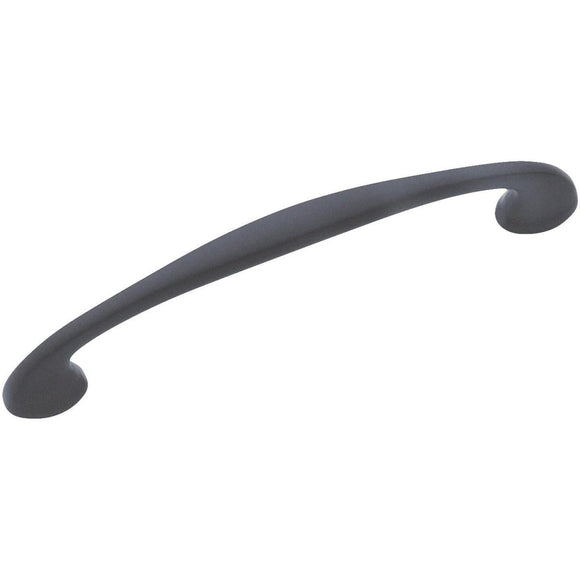 Amerock Basic Metals Casual Flat Black 3-3/4 In. Cabinet Pull