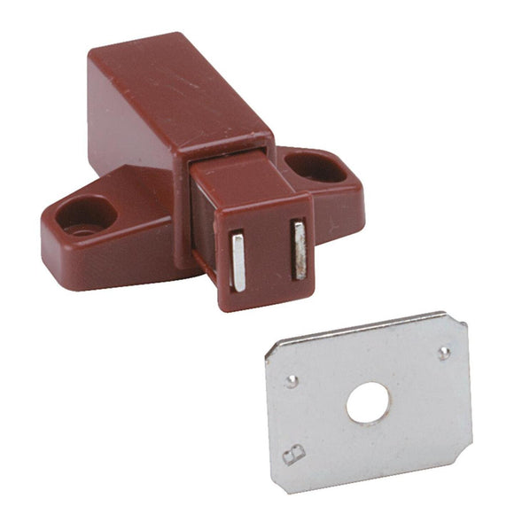 Amerock Brown Plastic Magnetic Touch Latch