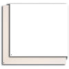 Broan-Nutone 24 In. x 30 In. Aluminum Backsplash Panel, Reversible White/Almond