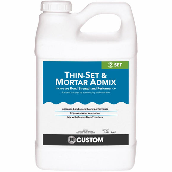 Custom 2-1/2 Gal. Thinset Mortar & Grout Additive