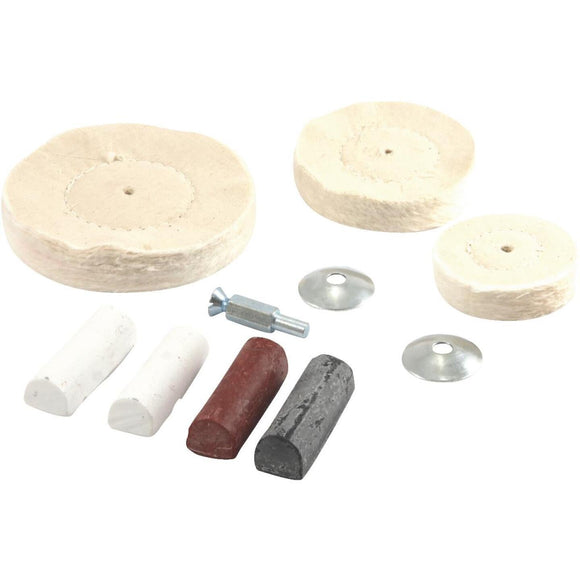 Forney Assorted 1/4 In. x Buffing Wheel