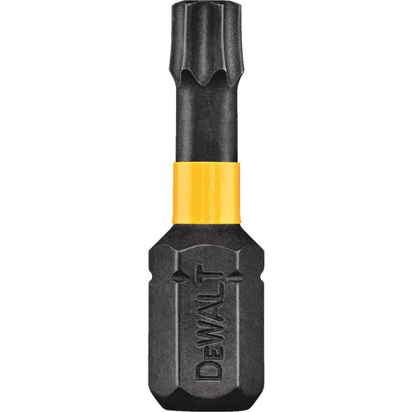 DeWalt FlexTorq 1 In. T25 TORX Security Insert Impact Screwdriver Bit (2-Pack)