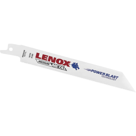 Lenox 6 In. 18 TPI Medium Metal Reciprocating Saw Blade