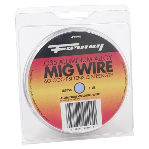Forney ER5356 Aluminum Mig Wire, 0.035 In., 1 Lb.