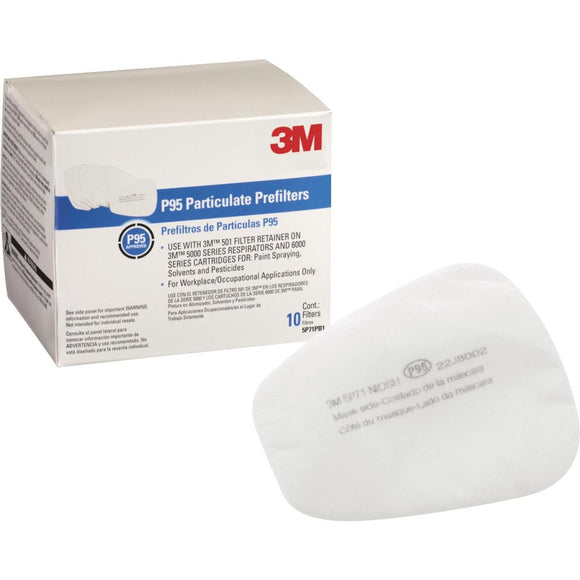 3M P95 Replacement Particulate Pre-Filter (10-Pack)