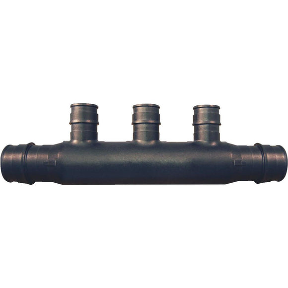 Conbraco PEX - Poly-Alloy Flow Through Manifold Type A 3/4 In. x 3, 1/2 In. Outlets