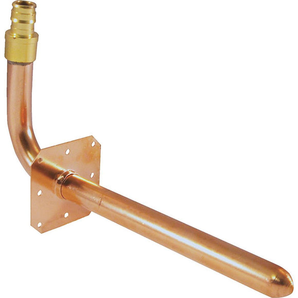Conbraco 1/2 In. Barb x 4 In. x 8 In. Copper PEX Stubout with Ear, Type A