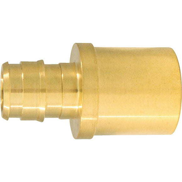 Conbraco 1/2 In. x 3/4 In. Brass Insert Fitting MSWT Adapter Type A