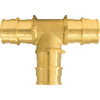 Conbraco 3/4 In. x 3/4 In. x 3/4 In. Barb Brass PEX Tee, Type A (5-Pack)