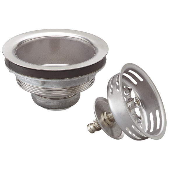 Do it Stainless Steel Turn to Seal Basket Strainer Assembly