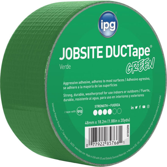 Intertape DUCTape 1.88 In. x 20 Yd. General Purpose Duct Tape, Green