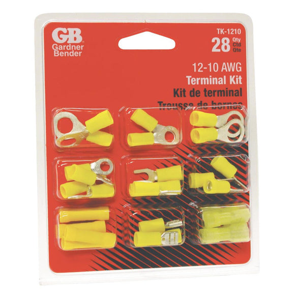 Gardner Bender 12 to 10 AWG 28 Pieces Wire Terminal Kit