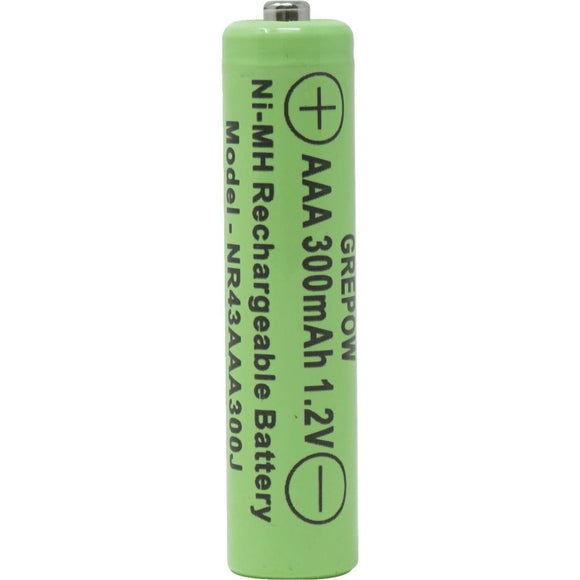 Moonrays Solar Rechargable AAA Replacement Battery (4-Pack)