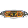 Peterson Rectangle 16 V. Amber Clearance Light