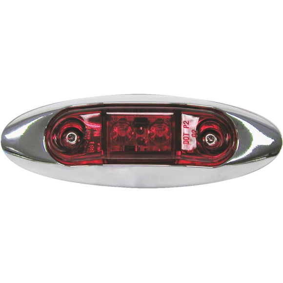 Peterson Rectangle 16 V. Red Clearance Light
