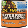 Gorilla 4 In. x 10 Ft. Waterproof Patch & Seal Repair Tape, White